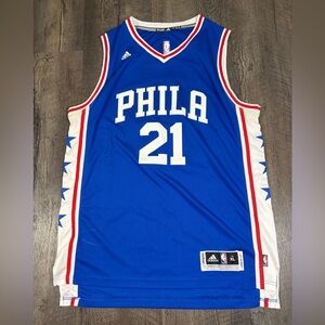 ADIDAS Philadelphia 76ers Embiid #21 Mens Jersey